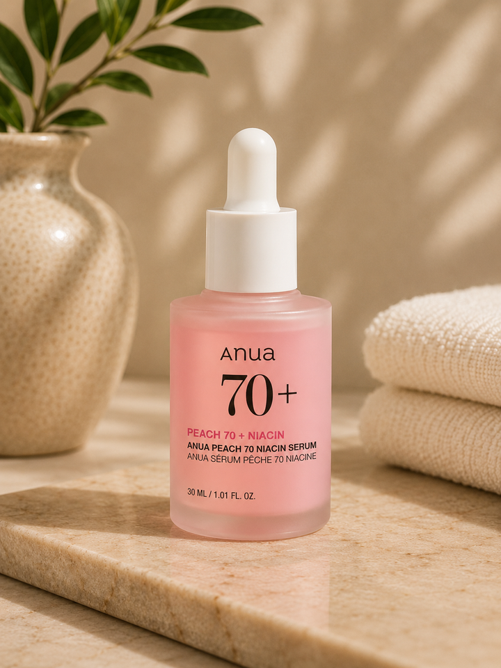 Anua – Sérum Éclat Pêche 70% à la Niacinamide – 30 ml