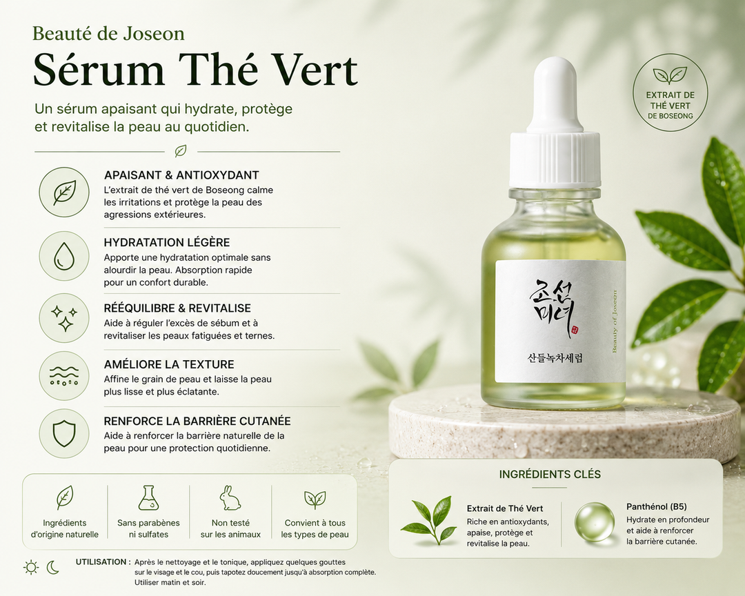 Beauty of Joseon Calming Serum | Green Tea + Panthenol 30ml