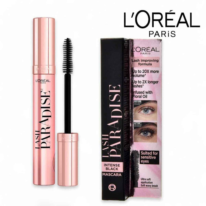 L’Oréal Paris Lash Paradise Mascara Intense Black – Volume & Longueur Extrême