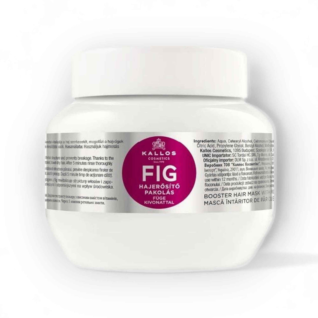 Kallos Fig Hair Mask – Masque Capillaire Nourrissant à la Figue (275 ml)