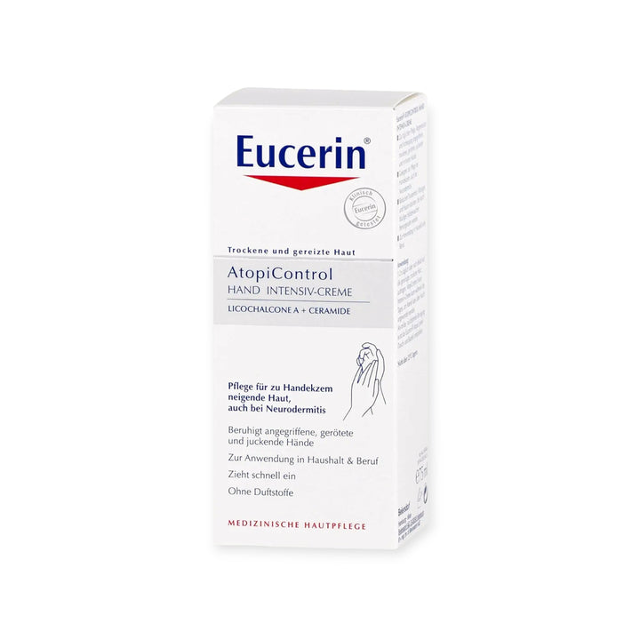 Eucerin AtopiControl Crème Mains – Peaux Sèches & À Tendance Atopique – 75 ml