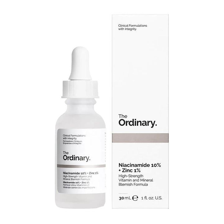 The Ordinary – Niacinamide 10% + Zinc 1% – Sérum 30 ml